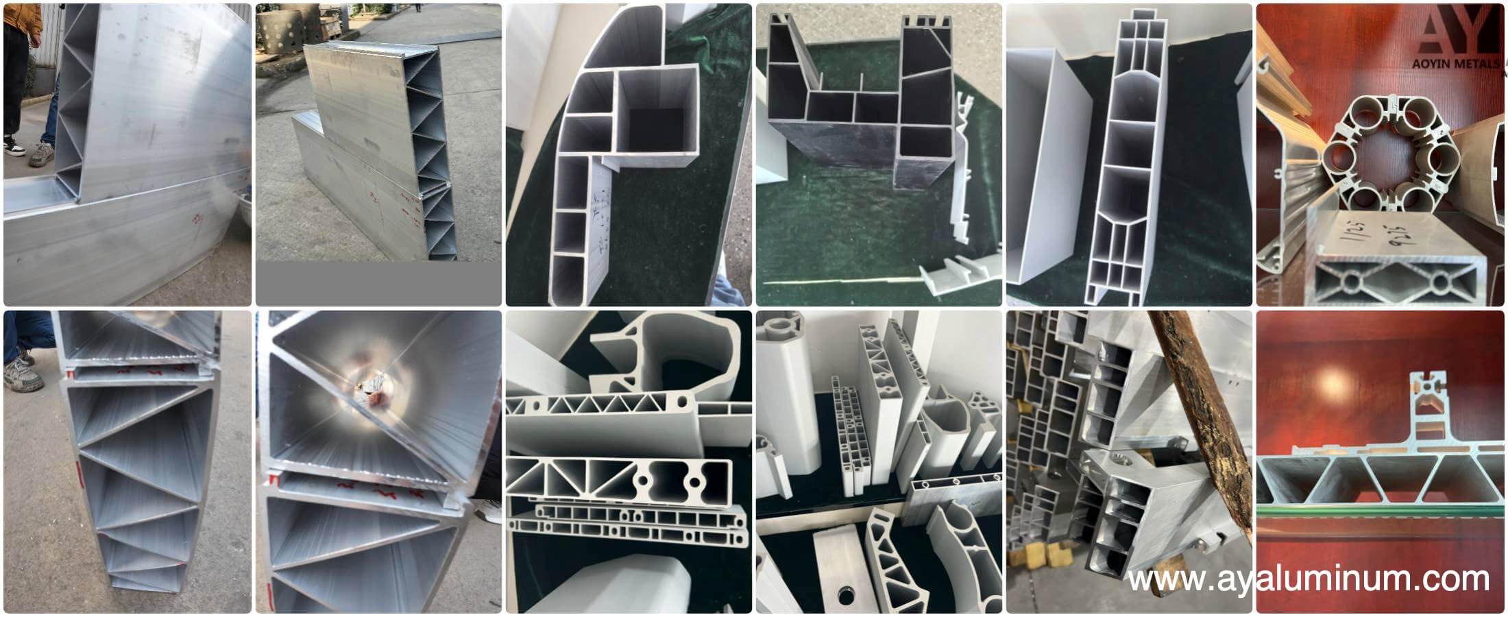 Aluminum extrusion for silo tank roofs